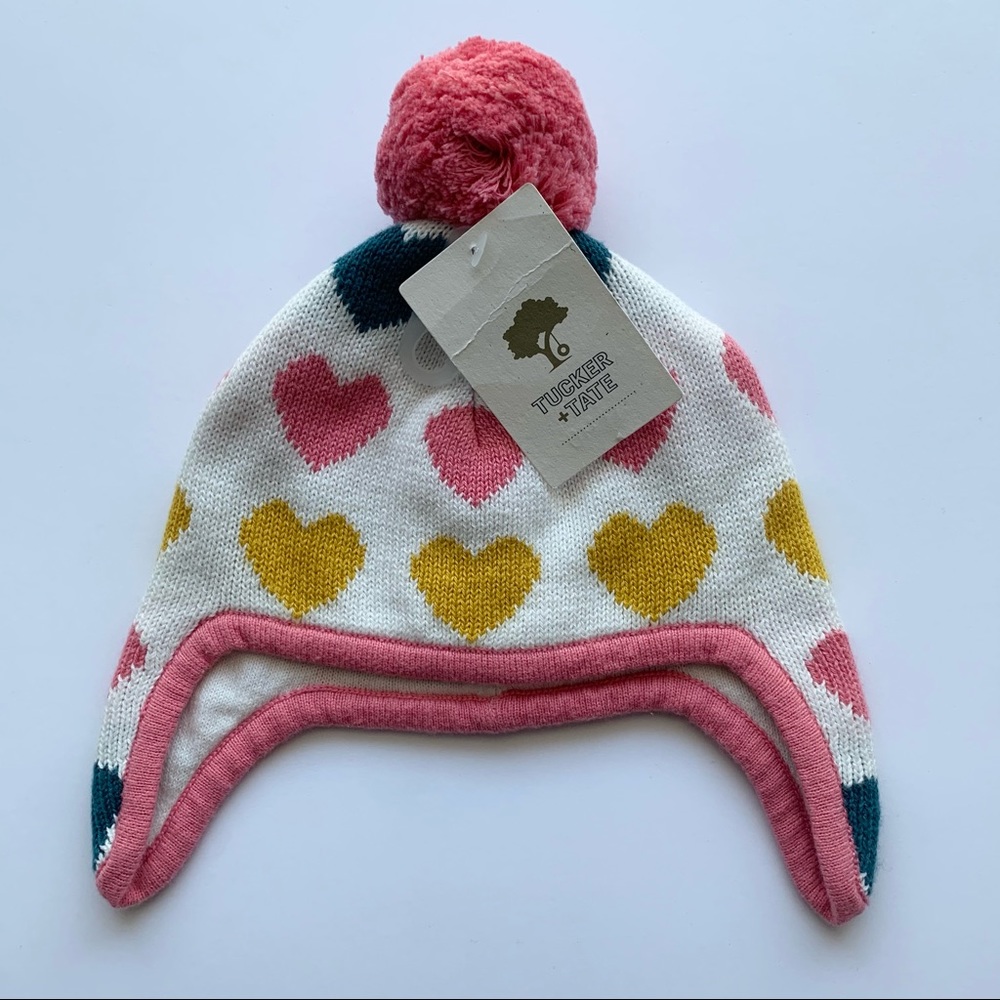 Tucker + Tate Heart Knit Beanie